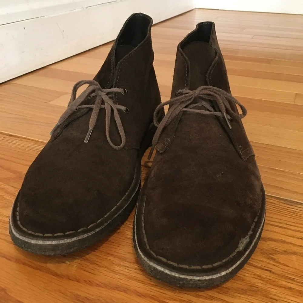 Clarks Originals Desert Suede Ankle Chukka Boots
